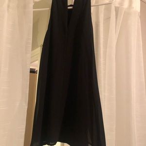 Guess haltered blouse with fringe in front